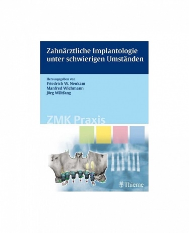 کتاب آلمانی Zahnӓrztliche Implantologie unter schwierigen Umstӓnden سیاه و سفید