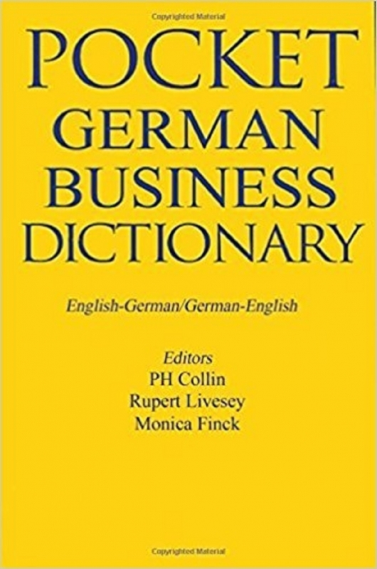کتاب Pocket Business German Dictionary