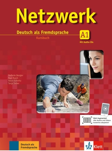کتاب آلمانی Netzwerk Deutsch als Fremdsprache A1 Textbook Workbook