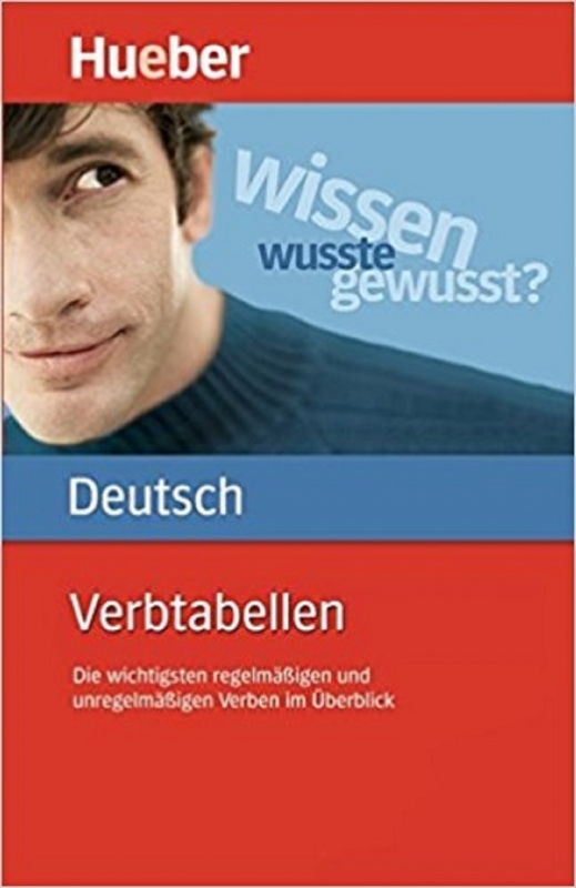 کتاب Verbtabellen Deutsch Die wichtigsten regelmäßigen und unregelmäßigen Verben im Überblick