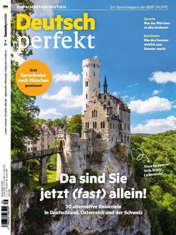 کتاب آلمانی Deutsch perfekt da sind sie jetzt fast allein