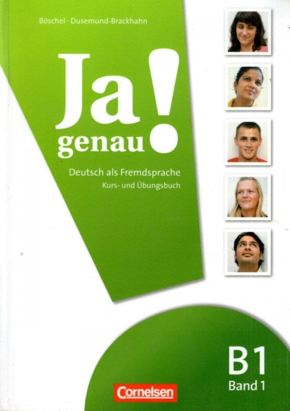 کتاب آلمانی Ja genau B1.1