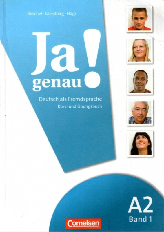 کتاب آلمانی Ja genau A2.1