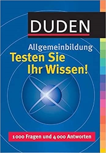کتاب آلمانی Duden Allgemeinbildung Testen Sie Ihr Wissen