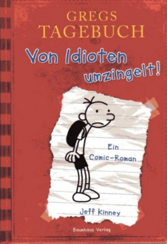 کتاب آلمانی Gregs Tagebuch 1 Von Idioten umzingelt