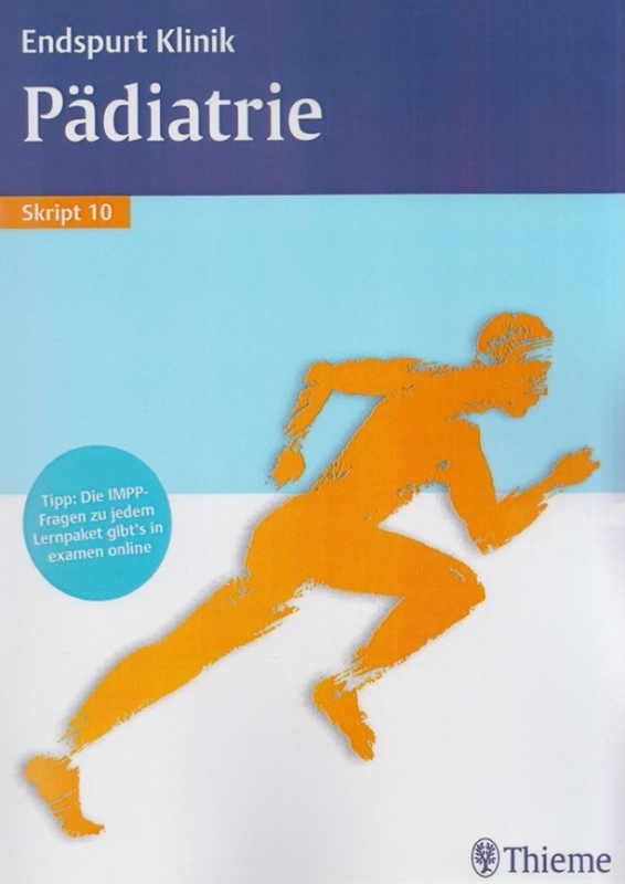 کتاب آلمانی اند اسپورت کیلینیک Endspurt Klinik Pädiatrie Skript 10