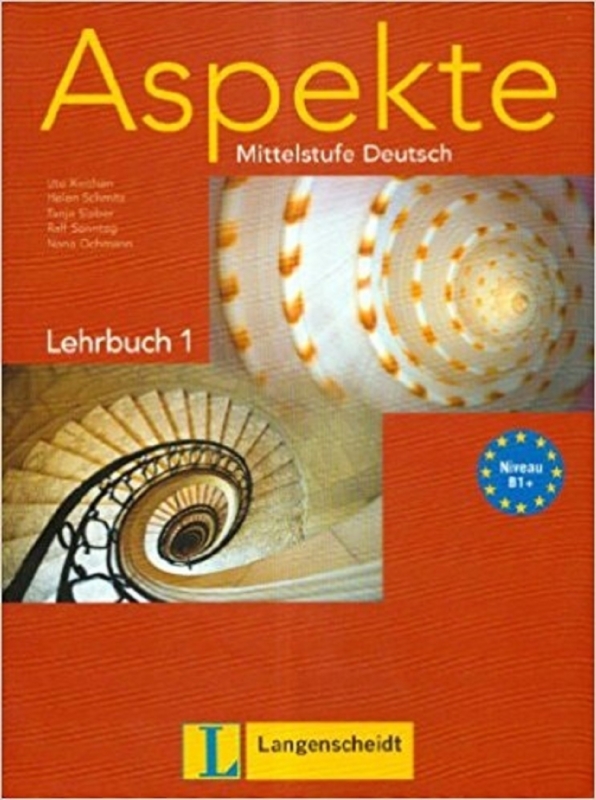 کتاب آلمانی اسپکته Aspekte B1 mittelstufe deutsch lehrbuch 1 Arbeitsbuch mit قدیمی