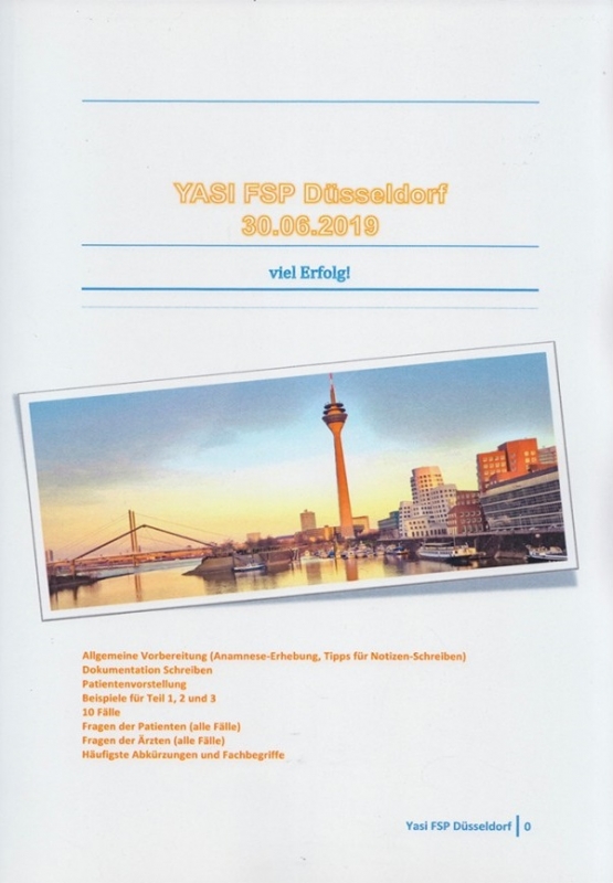 کتاب آلمانی Yasi FSP Düsseldorf 30 06 2019 Viel Erfolg