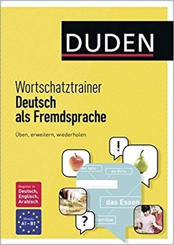 کتاب آلمانی Duden Wortschatztrainer Deutsch als Fremdsprache A1 B1