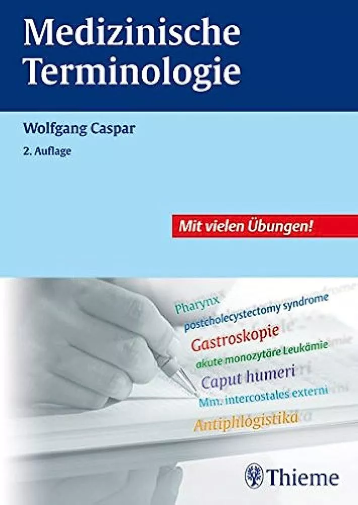 کتاب آلمانی Medizinische Terminologie